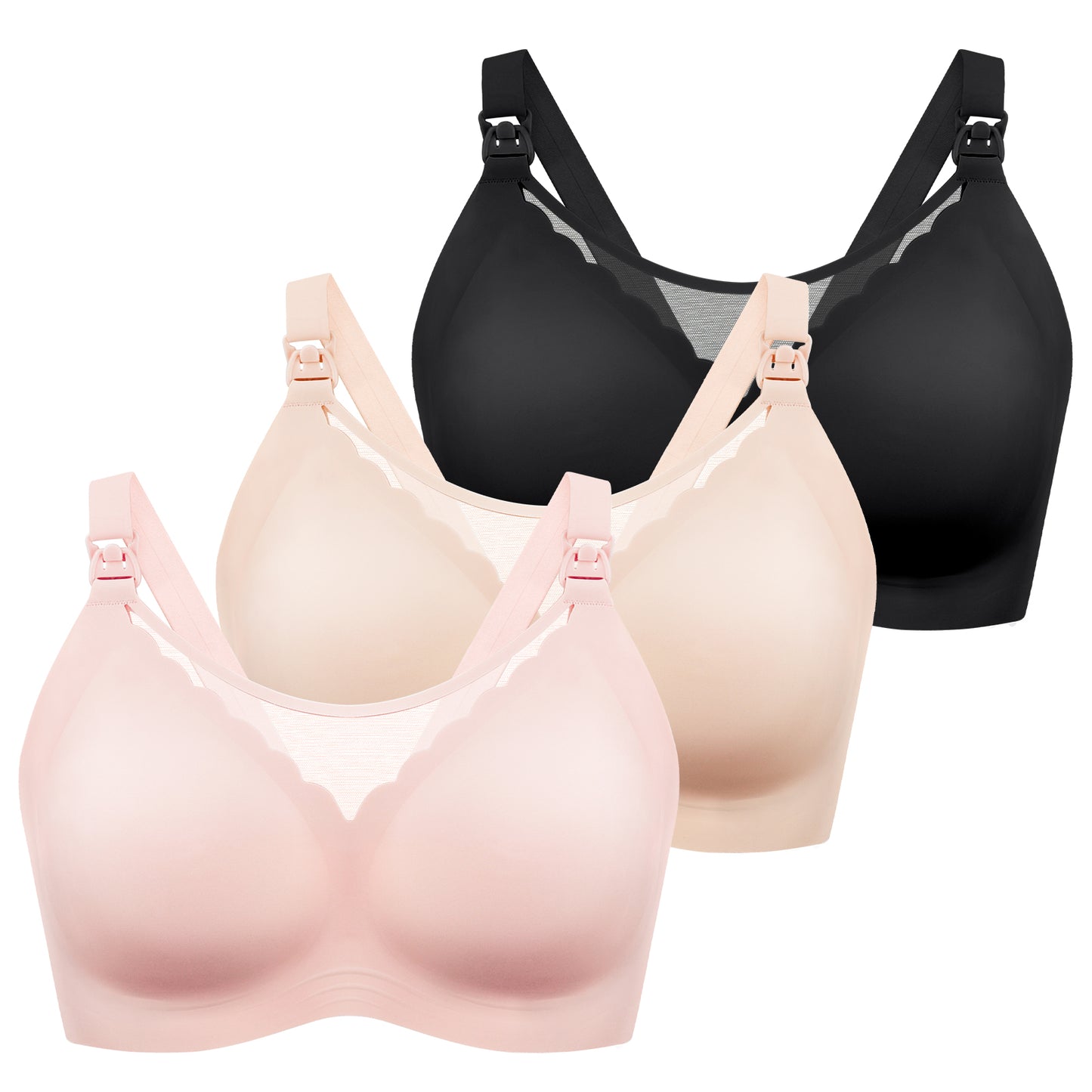 Nursing Bras for Breastfeeding Comfort Maternity Bras Natural Pregnancy Bras for Women