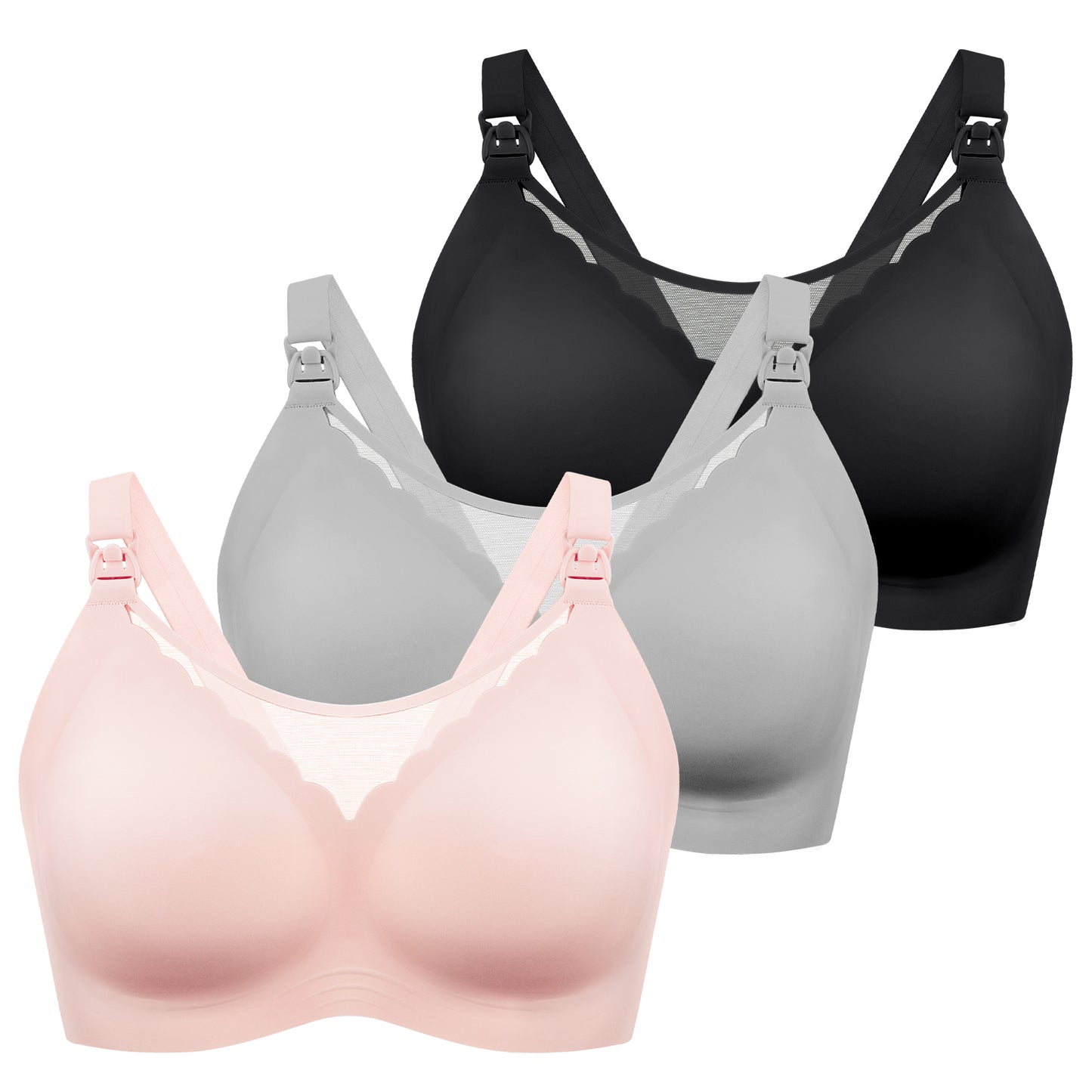 Nursing Bras for Breastfeeding Comfort Maternity Bras Natural Pregnancy Bras for Women