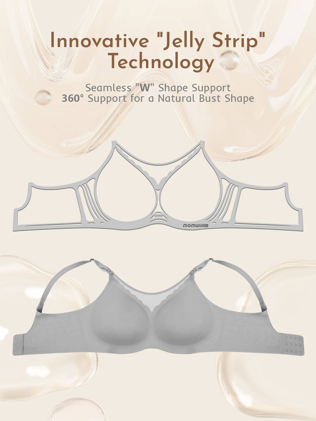 Nursing Bras for Breastfeeding Comfort Maternity Bras Natural Pregnancy Bras for Women